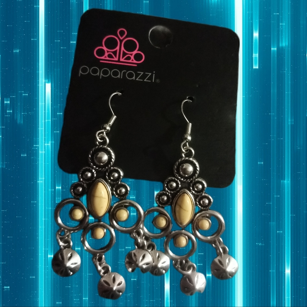 NEW Paparazzi Southern Expressions Yellow Stone Earrings
